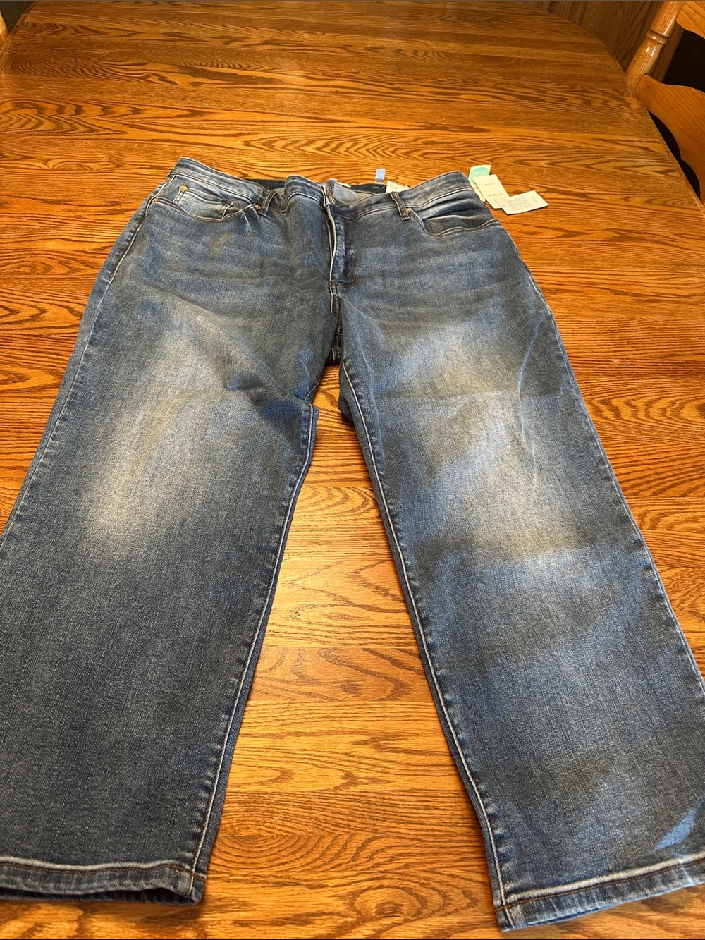 STS Blue Women's Washed Blue Cropped Ankle Jeans